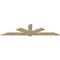 Ekena Millwork Kennewick Rough Sawn Timber Gable Bracket, Douglas Fir, 96"W x 24"H x 2"D x 6"F, 6/12 Pitch GBW096X24X0206KEN00RDF - alternate 4